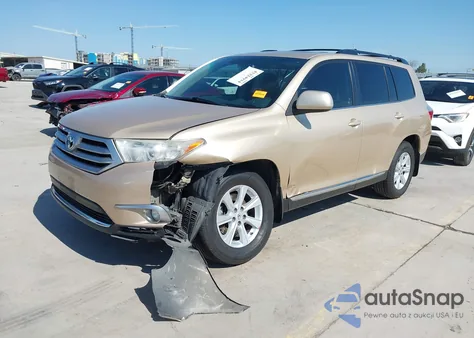 2011 Toyota Highlander Se V6 from USA, damaged, VIN 5TDZK3EH6BS038270